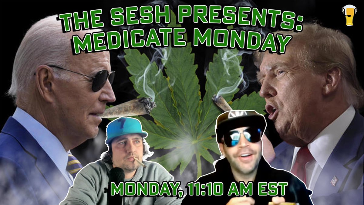 DabyCab's tweet image. 40mins till #TheSesh #MedicateMonday kicks off. 

Start the week off right with some good smoke &amp;amp; the gang. @PubSportsRadio 

We smoke, we laugh, we cash 
youtube.com/live/RgQWnZOv8…