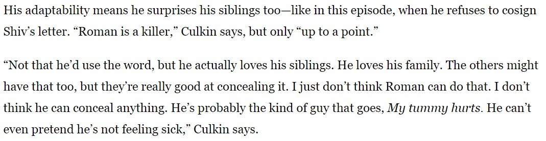 happy birthday to kieran culkin, the number one roman roy understander ever.