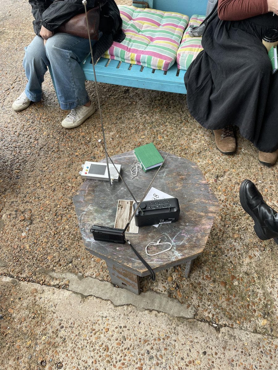 GraceReeve's tweet image. Snippets of XMTR Audio Festival in St Leonards this weekend - a treat for the ears and soul🧠📻 and such a perfect environment to meet other audio creatives! I’ll be back next year 🙏