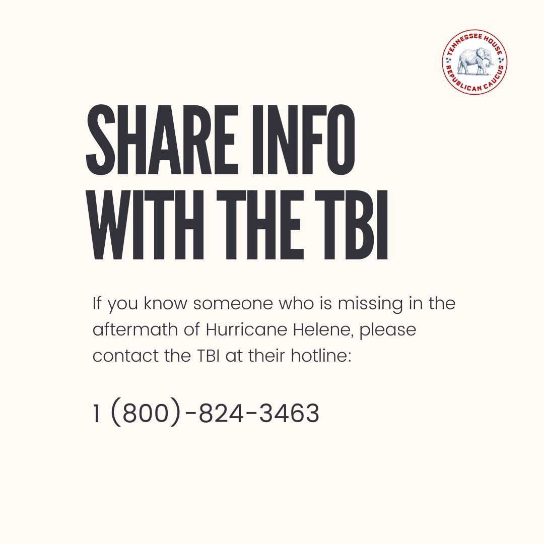 Learn what you can do for our brothers and sisters in East Tennessee here ⬇️