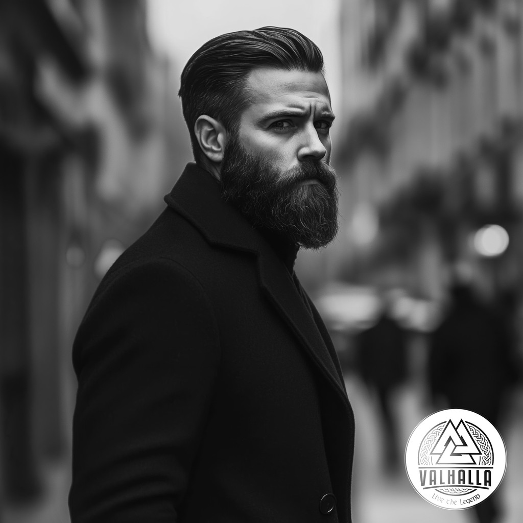 "The beard of a warrior doesn’t just grow; it’s forged by the battles faced and conquered." Live the legend 🛡️🧔‍ 💪 #LiveTheLegend with Valhalla Legend.

#BeardCare #ValhallaLegend #ValhallaBeard #VikingBeard #BeardWisdom #Beardgrowth
