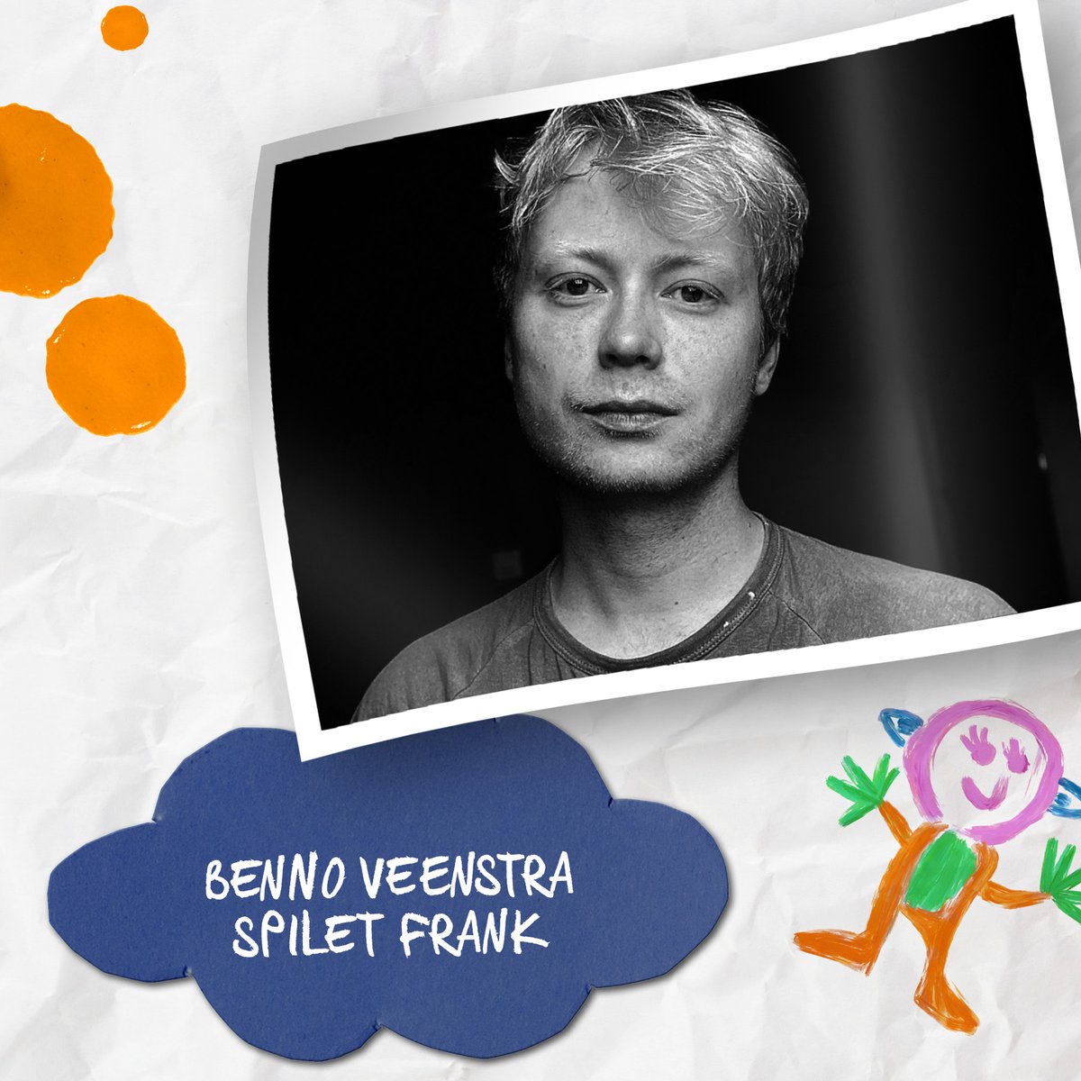 Efkes foarstelle… Benno Veenstra spilet fan oktober ôf Frank in ús foarstelling 𝘒𝘳𝘪𝘫𝘴𝘵 𝘥𝘦𝘳 𝘴𝘢𝘧𝘰𝘭𝘭𝘦 𝘧𝘰𝘢𝘳 𝘸𝘦𝘳𝘰𝘮!  Benno is berne yn it Hearrenfean. Hy studearre yn 2017 oan de Amsterdamse Academie voor Theater en Dans  
Meer ynfo: pier21.nl