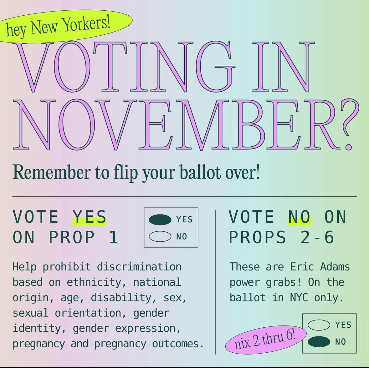 Got people yelling at me in my mentions for saying to vote a few months ago but this is on the ballot aside from presidential . If you can’t do this I don’t really know what to tell you.