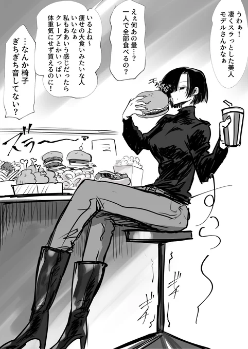 着痩せしてるにも程があるむちむち娘 