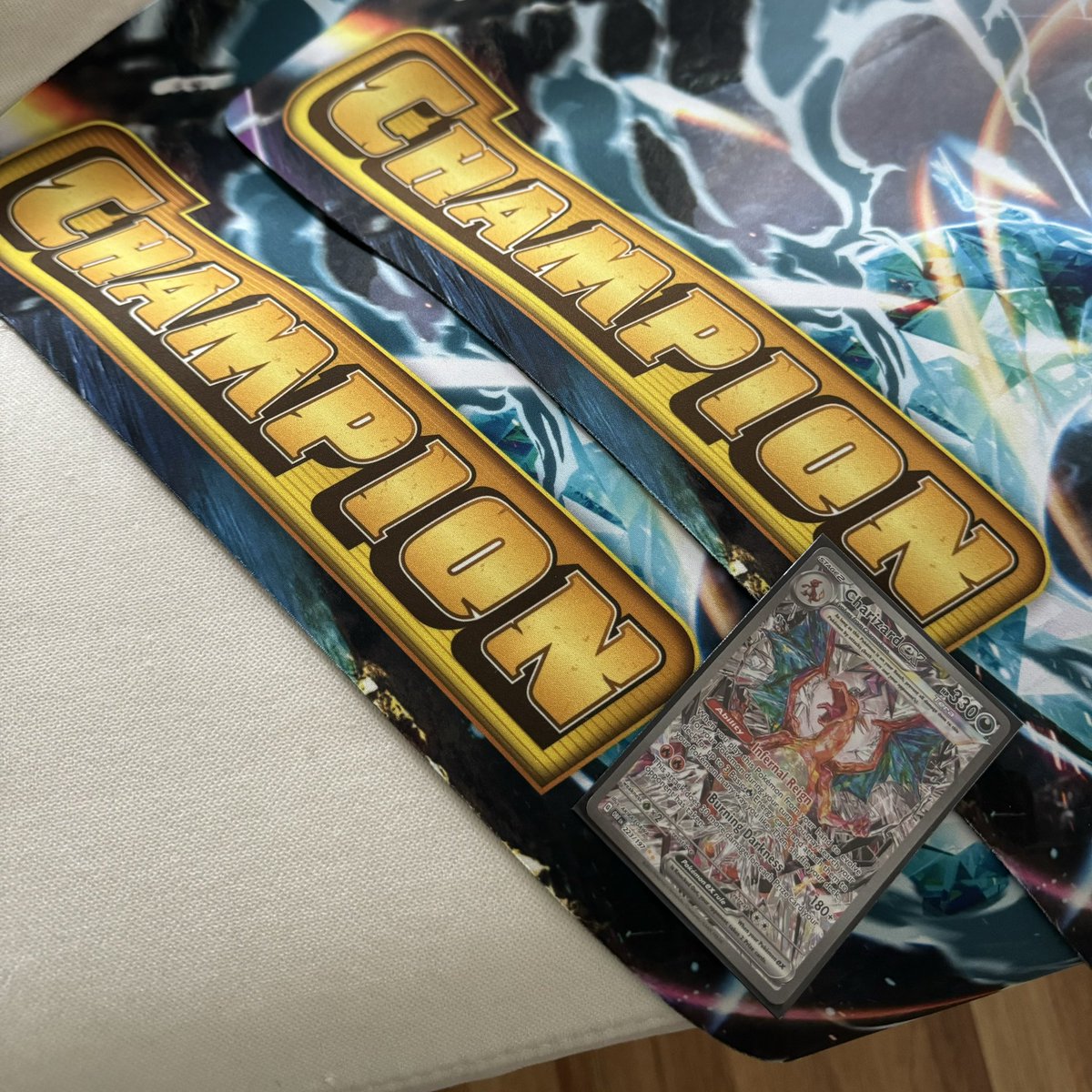 2/4 done for the year. Missed most of the triple cup weekend due to having hernia surgery Wednesday but was able to catch the last one Sunday.  Shout out <a href="/SmartTCG/">SmartTCG</a> for the list help, <a href="/GameGridLive/">GameGridLive</a> (and my fellow cup winner <a href="/KempKris/">Kris</a>) and <a href="/Hella_Chell/">Michelle ➡️ Milwaukee</a> (and the #club) for driving.