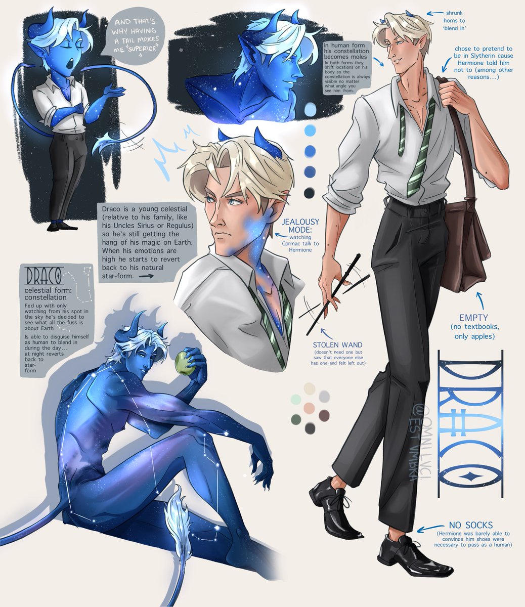 🌌 Star Boy character sheet pt. 1