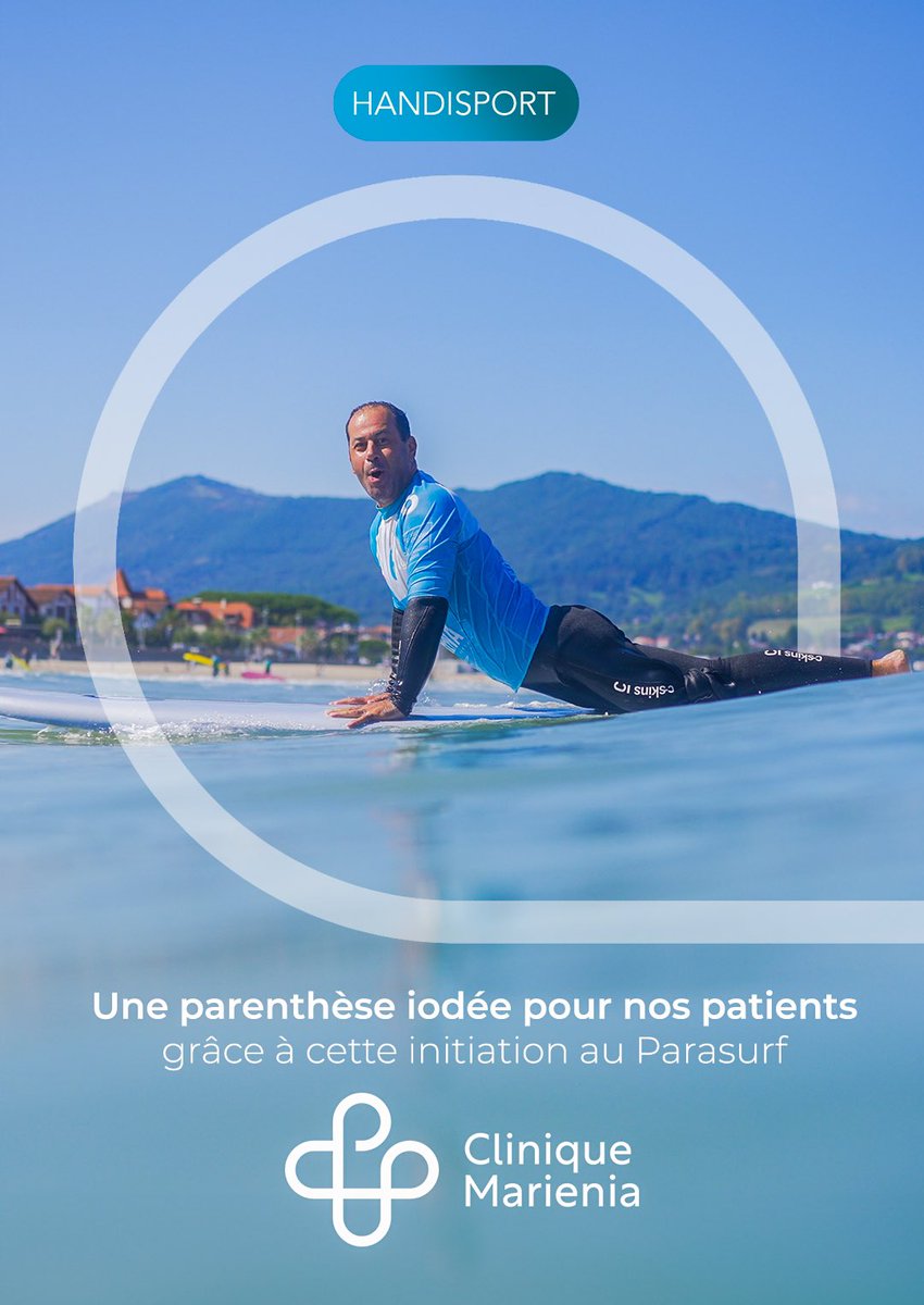 Quelle joie pour Feker, Belkacem, Bastien et Romain!! Une parenthèse iodée aussi bénéfique qu’agréable:))

<a href="/Clariane/">Clariane</a> <a href="/Inicea_Sante/">Inicea</a> <a href="/KorianFrance/">Korian France 🇫🇷</a> <a href="/handi_surf/">#HandiSurf</a> #handisurf #parasurf #marienia #inicea #clariane