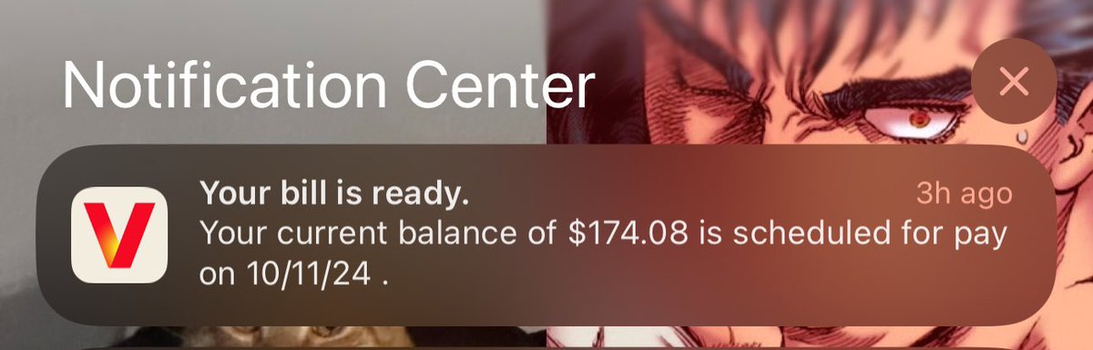 fauxamor's tweet photo. I haven’t had service since 7am, there’s no updates on when it will be back, but you send me a bill is ready soon? NAHHHHHH #Verizon https://t.co/qtQ2Bj57Ng