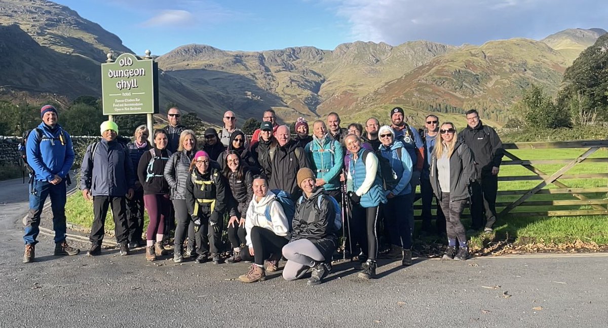 Lucy Parker (@lucypparkerr) on Twitter photo ⛰️11 hours, 38.8k steps, 5 peaks⛰️.
A physical and mental challenge.
On Saturday, I and my <a href="/HD_Health/">Hill Dickinson Health Lawyers</a> colleagues took on a real endurance challenge alongside <a href="/WeAreLSCFT/">Lancashire & South Cumbria NHS Foundation Trust</a> in order to raise money for <a href="/GrowingWell/">Growing Well</a>. A fantastic team effort.
#LSCFT #5Peakschallenge ⛰️11 hours, 38.8k steps, 5 peaks⛰️.
A physical and mental challenge.
On Saturday, I and my <a href="/HD_Health/">Hill Dickinson Health Lawyers</a> colleagues took on a real endurance challenge alongside <a href="/WeAreLSCFT/">Lancashire & South Cumbria NHS Foundation Trust</a> in order to raise money for <a href="/GrowingWell/">Growing Well</a>. A fantastic team effort.
#LSCFT #5Peakschallenge