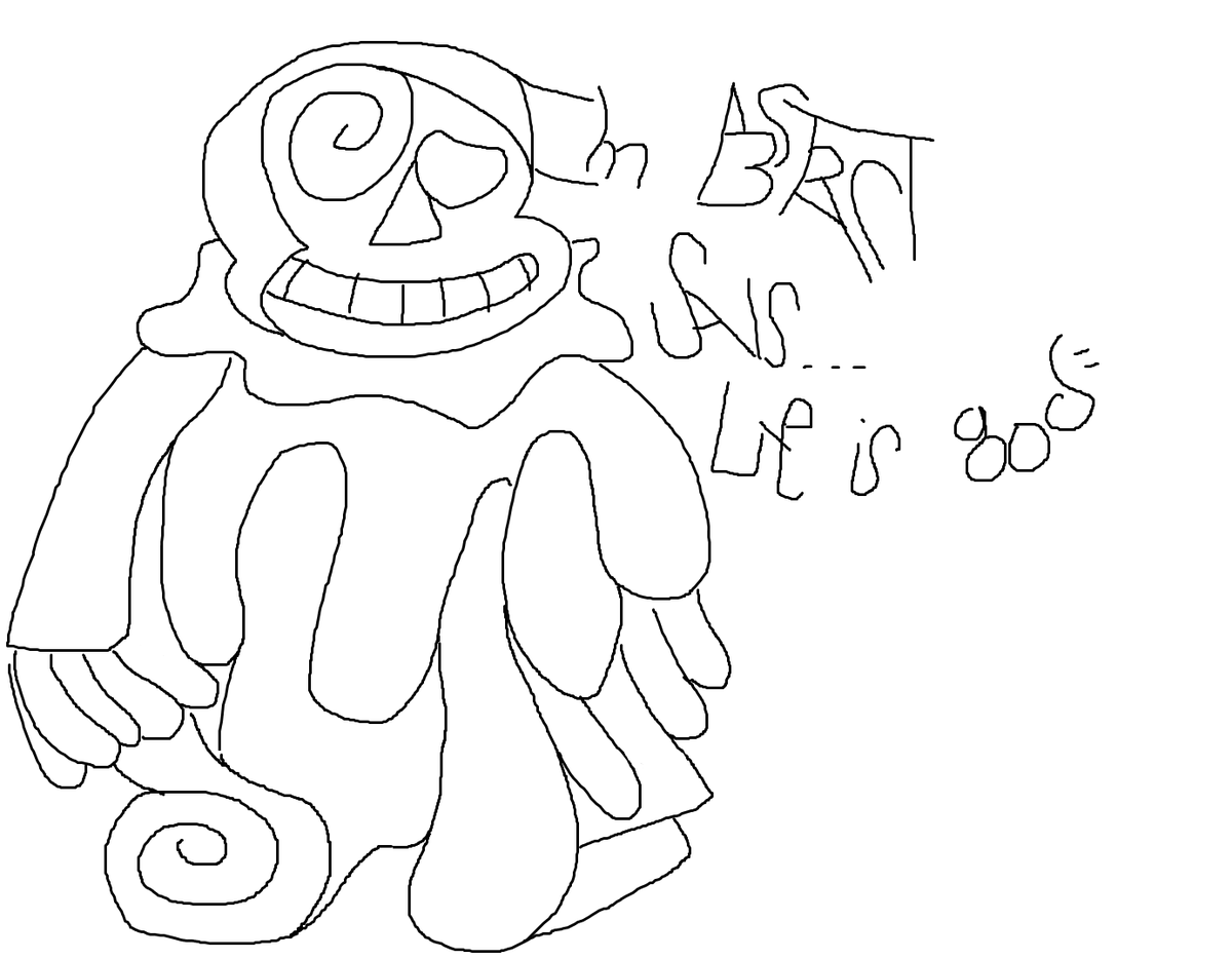 AgentTHekat's tweet photo. @tobyfox sorry this one sucks but its the only one I drew to post this week https://t.co/slO0x3rEPb