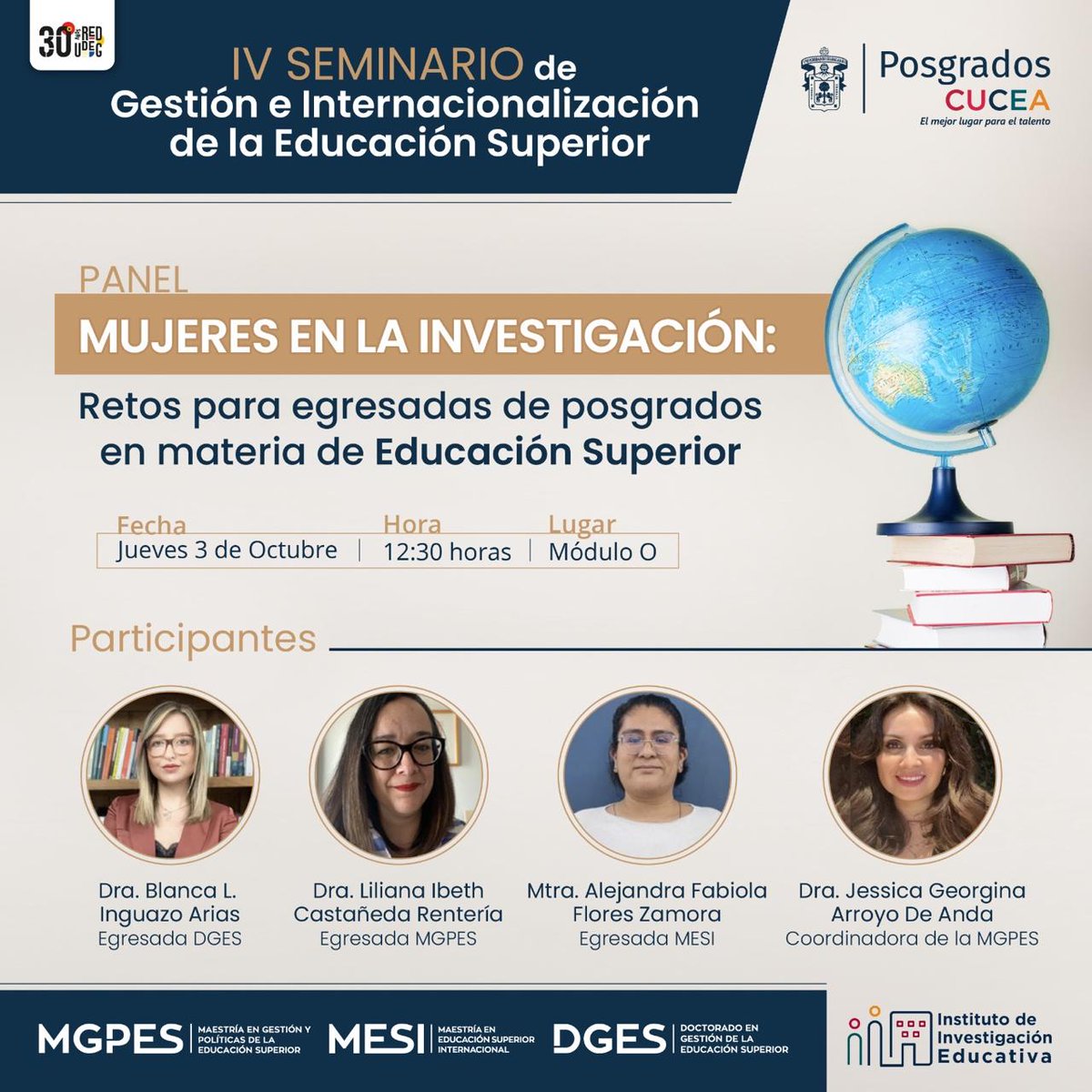 mtriaeds's tweet photo. Se extiende una cordial invitación para participar en el Panel "Mujeres en la Investigación: Retos para egresadas de posgrados en la materia de Educación Superior"  👩‍🏫 https://t.co/wiiF30Kg6V
