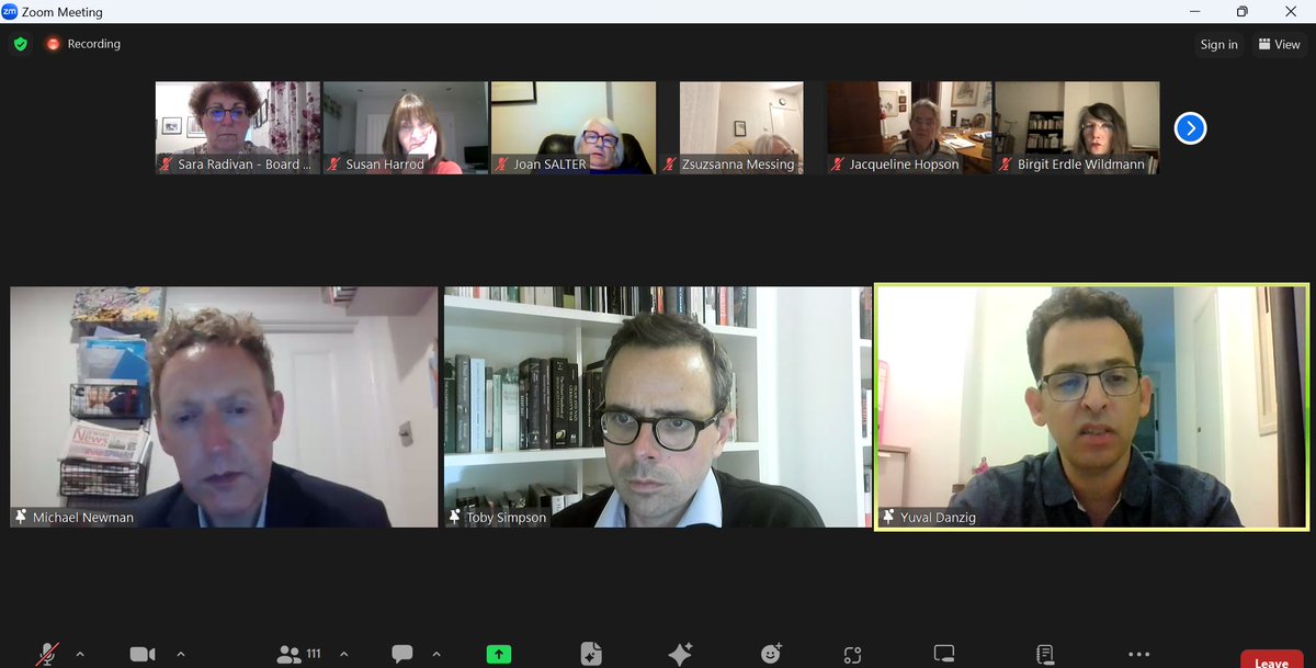 Sara Radivan (@sararad67) on Twitter photo Emotional conversation with Yuval Danzig, son of murdered hostage Alex, whose body was rescued to Israel in August. Yuval spoke about the legacy of his father, working for <a href="/yadvashem/">Yad Vashem</a> for over 30 years, with Michael Newman, CEO of <a href="/TheAJR_/">The Association of Jewish Refugees (AJR)</a> & <a href="/TSimpsonWHL/">Dr Toby Simpson</a>
director <a href="/wienerlibrary/">The Wiener Holocaust Library</a> Emotional conversation with Yuval Danzig, son of murdered hostage Alex, whose body was rescued to Israel in August. Yuval spoke about the legacy of his father, working for <a href="/yadvashem/">Yad Vashem</a> for over 30 years, with Michael Newman, CEO of <a href="/TheAJR_/">The Association of Jewish Refugees (AJR)</a> & <a href="/TSimpsonWHL/">Dr Toby Simpson</a>
director <a href="/wienerlibrary/">The Wiener Holocaust Library</a>