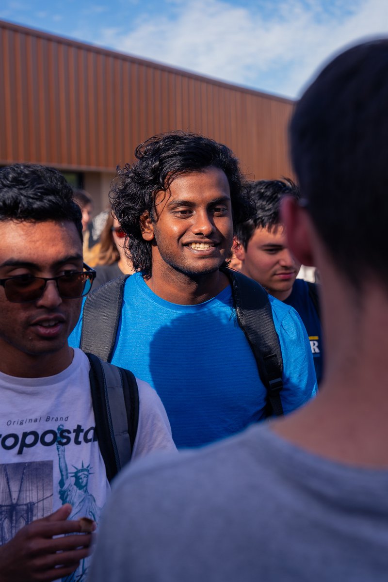 The warm rays of sunlight and light breeze welcomed us to the All Campus BBQ. Brats were smoking on the grill, friends were close-by and a smile was on everyone's face. 

Thank you to our Chancellors Office, Sodexo, Johnsonville, BCA &amp; DSE for hosting this event. #GoERAU