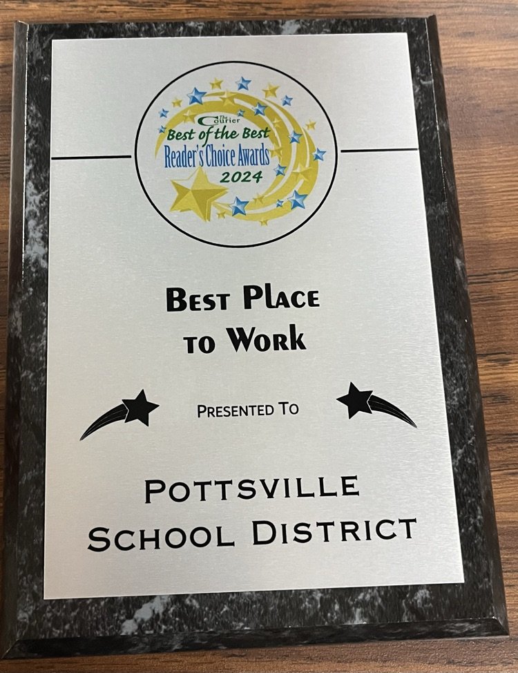 Congratulations to 2024 River Valley Best of the Best! Best place to work-- Pottsville School District!