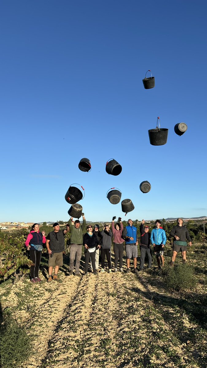 vendrellrived's tweet photo. Final de la verema 2024, un any complicat, amb poca precipitació, molta calor i poc raïm. A veure si en venen de millors…
#domontsant #cellervendrellrived #collita2024 #Harvest24 #carinyena #carignan #montsant https://t.co/lZWMS8rm4N