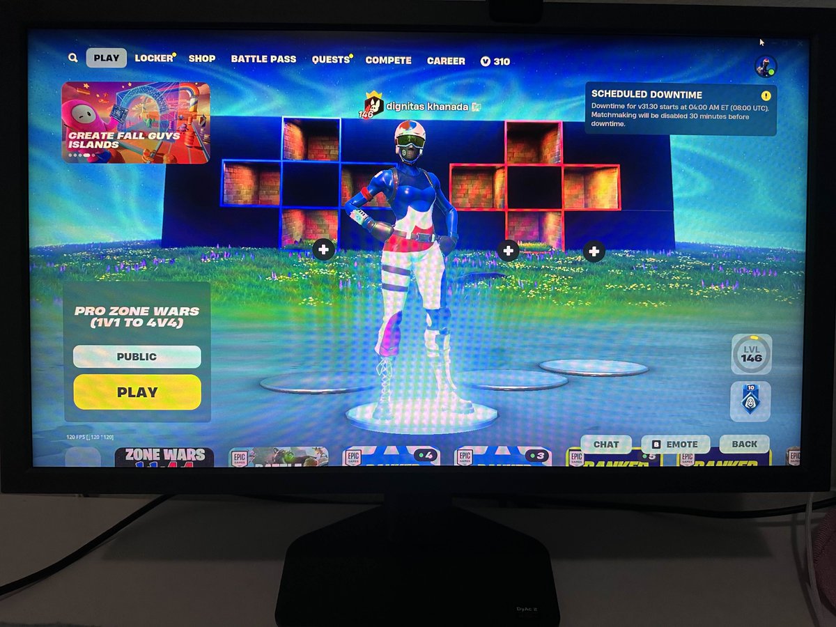 Big shoutout to <a href="/ZOWIEbyBenQUSA/">ZOWIE Esports North America</a> for sending me their new 400hz monitor and the U2 mouse and peripherals, the monitor is good for fortnite because of the refresh rate and the mouse is a great shape for my hand.  benqurl.biz/3zjuPuj #FastTN #DyAc2