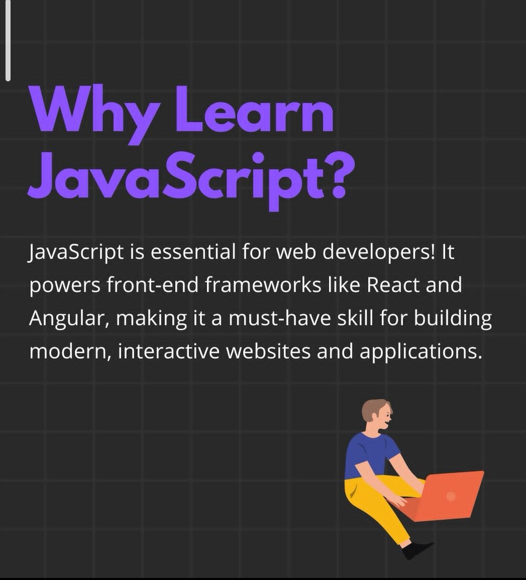 kritika_sharma8's tweet image. New to coding? JavaScript is a great place to start! Learn the basics with our step-by-step guide and begin your journey into web development.
👩💻💬
#JavaScript #ProgrammingBasics #javascriptdeveloper #html #css #javascript #javascripts #javascriptdeveloper