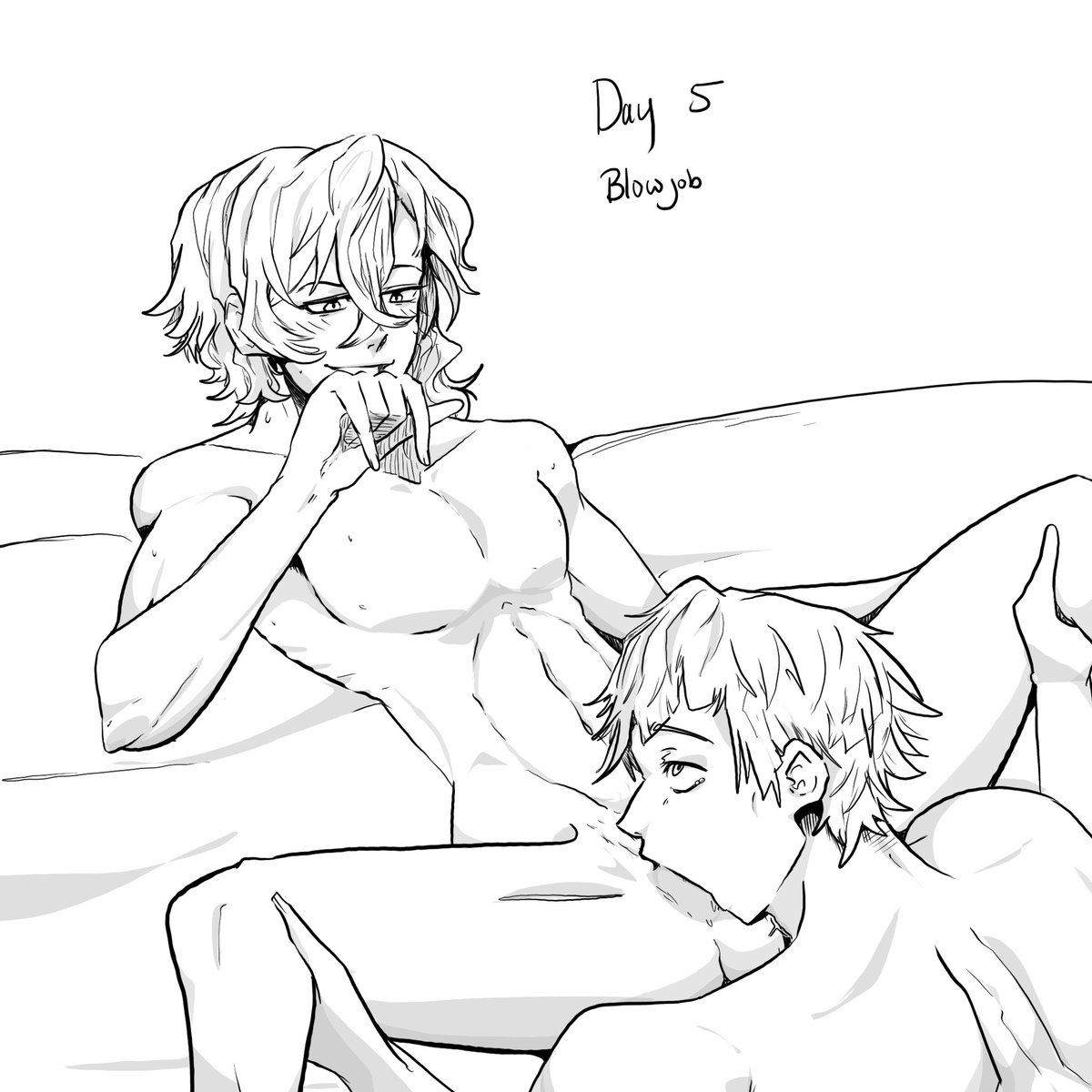 Erosauri_R18's tweet photo. "You been practicing..." #chuuatsu #bsd #bsdtwt #文スト #Kinktober2024 https://t.co/yvPiJv8SWV