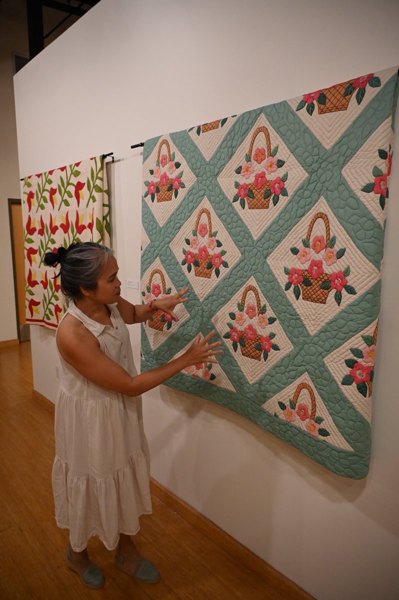 Exciting news! Lalaine Bangilan Little, Director of the Pauly Friedman Gallery at Misericordia, will present at the Airing of the Quilts event this Saturday! Catch her presentation at 11 a.m. at the Dietrich Theater in Tunkhannock! 🎨✨ #100YearsMU #PaulyFriedmanArtGallery