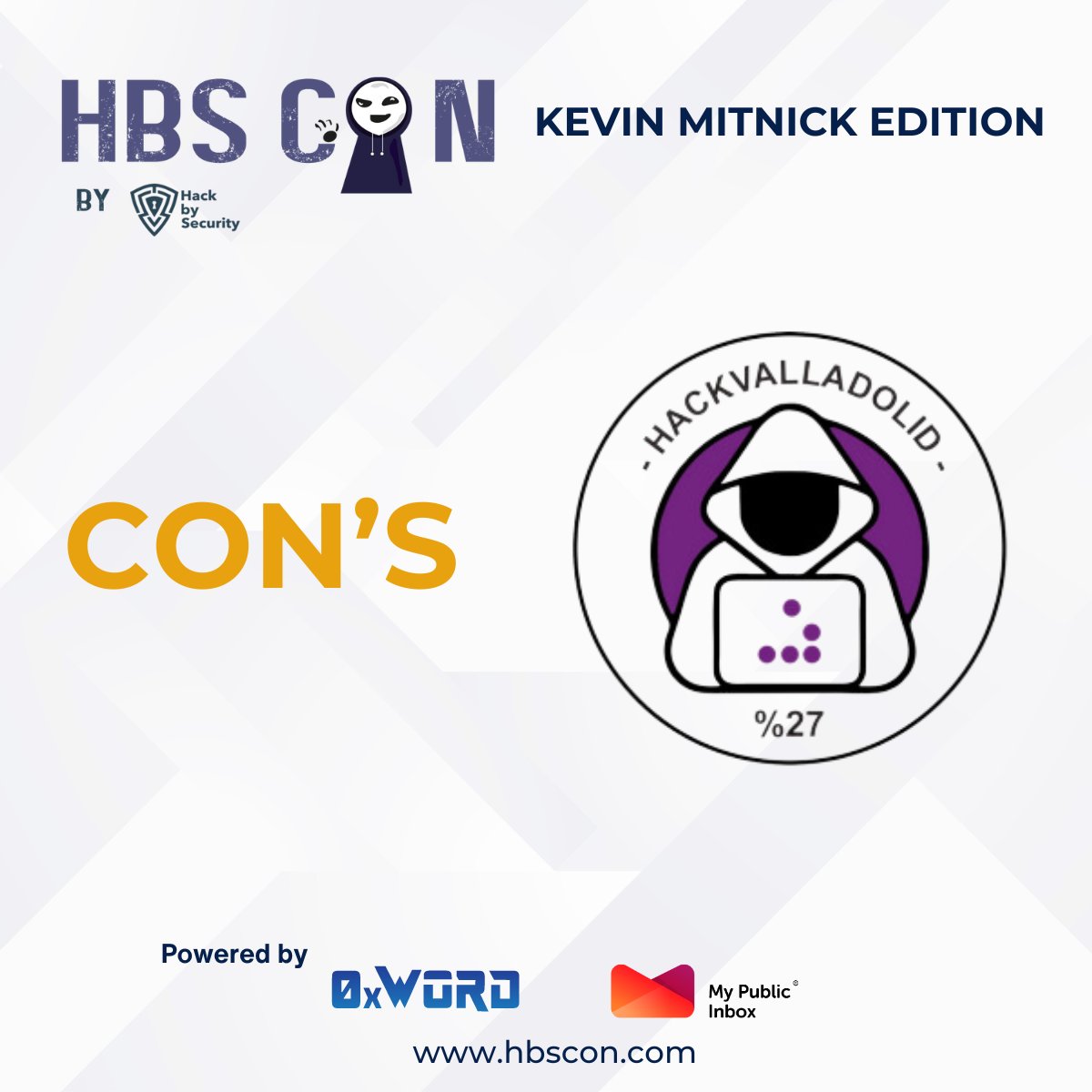 CONs AMIGAS DE <a href="/hbscon/">HBSCON</a> Powered by <a href="/mypublicinbox/">MyPublicInbox</a> &amp; <a href="/0xWORD/">0xWORD</a>

¡Nuevos Rohirrim se unen!⚔️

La comunidad %27 se sigue sumando en este caso con los amigos de <a href="/HackValladolid/">HackValladolid%27</a>

Desde #HackbySecurity 🛡️ os damos las gracias, nunca dejáis de sorprendernos

¡Os esperamos en <a href="/LaNaveMadrid/">La Nave</a>!