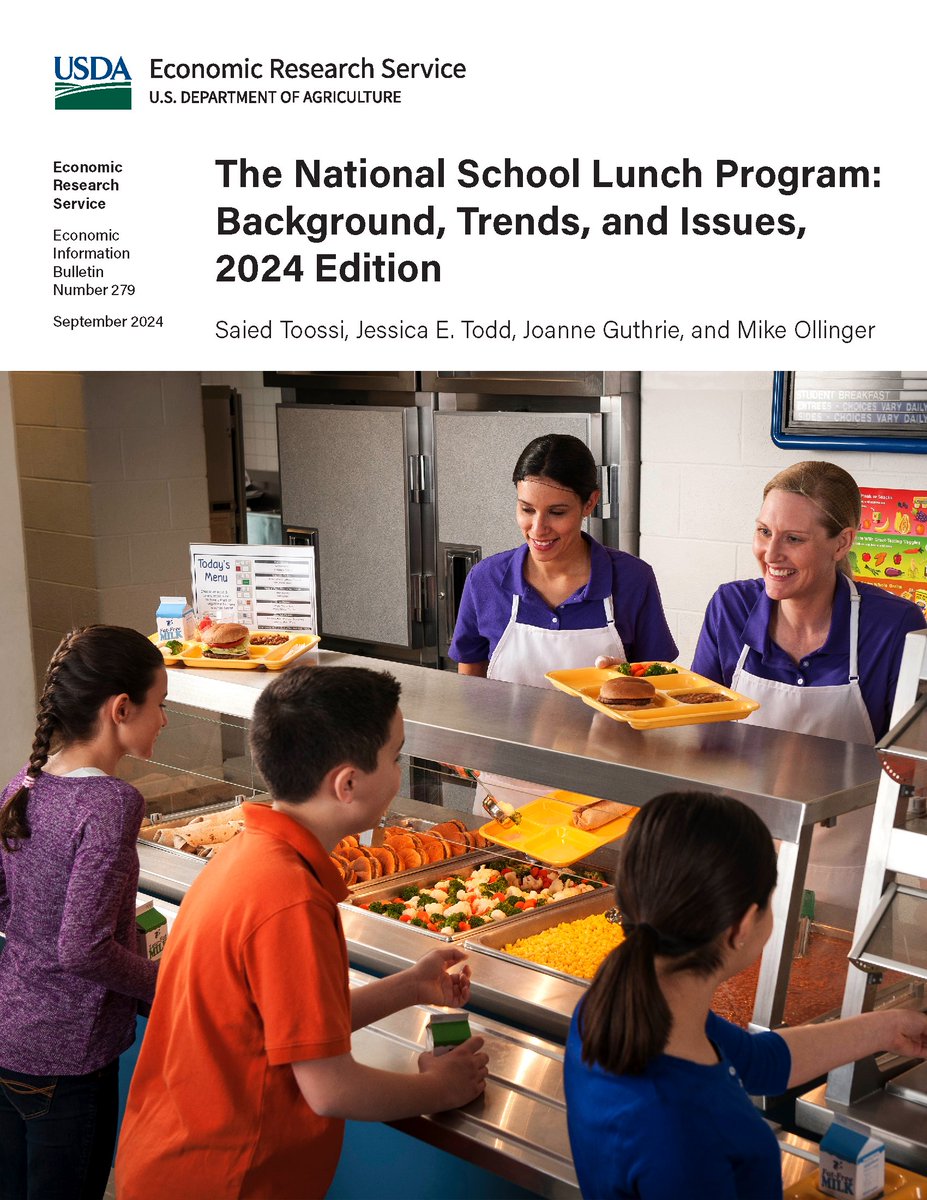 The National School Lunch Program served about 236 billion lunches to children and adolescents nationwide from Federal fiscal years 1969 through 2022. 

Learn more: ers.usda.gov/publications/p….