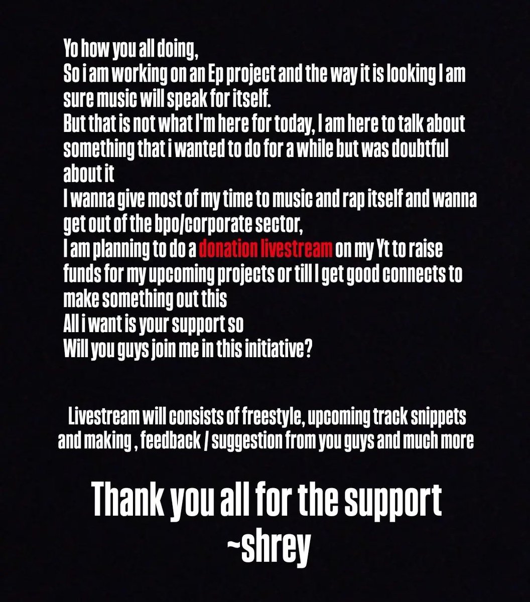 Shrey0000001's tweet photo. It's all out or nothing I'm done being underrated!! https://t.co/RxKdO2BF7H