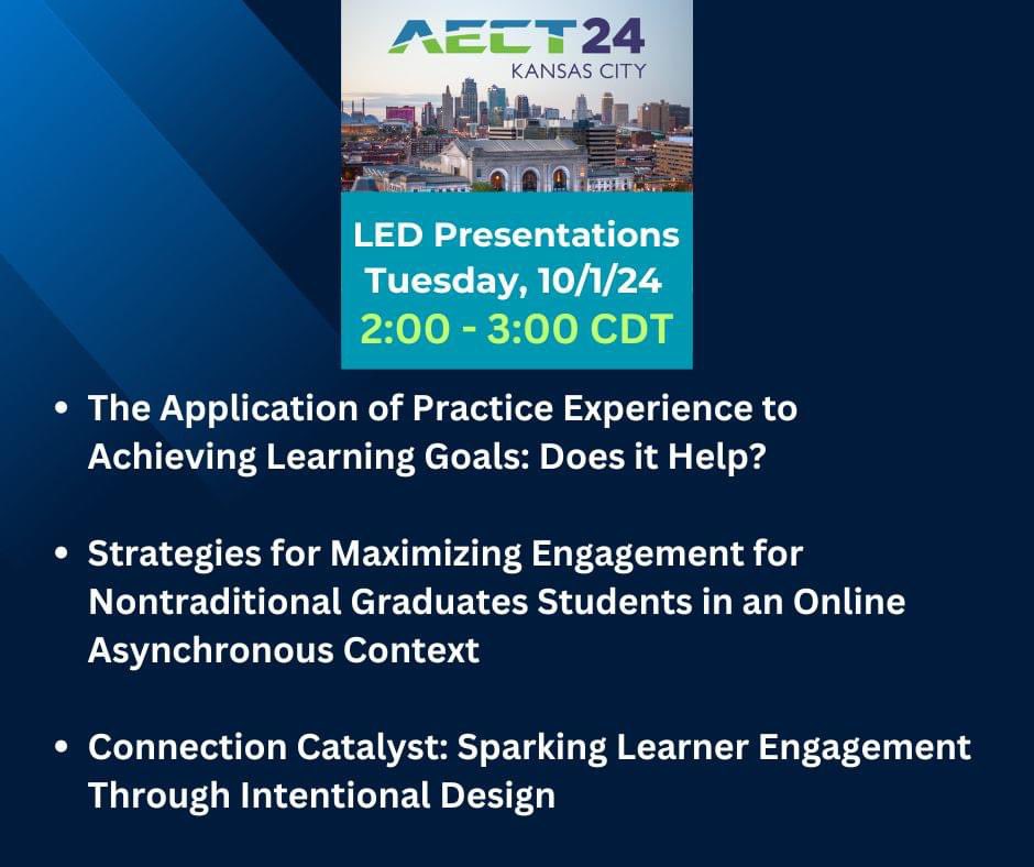 AECT Learner Engagement Division tweet media