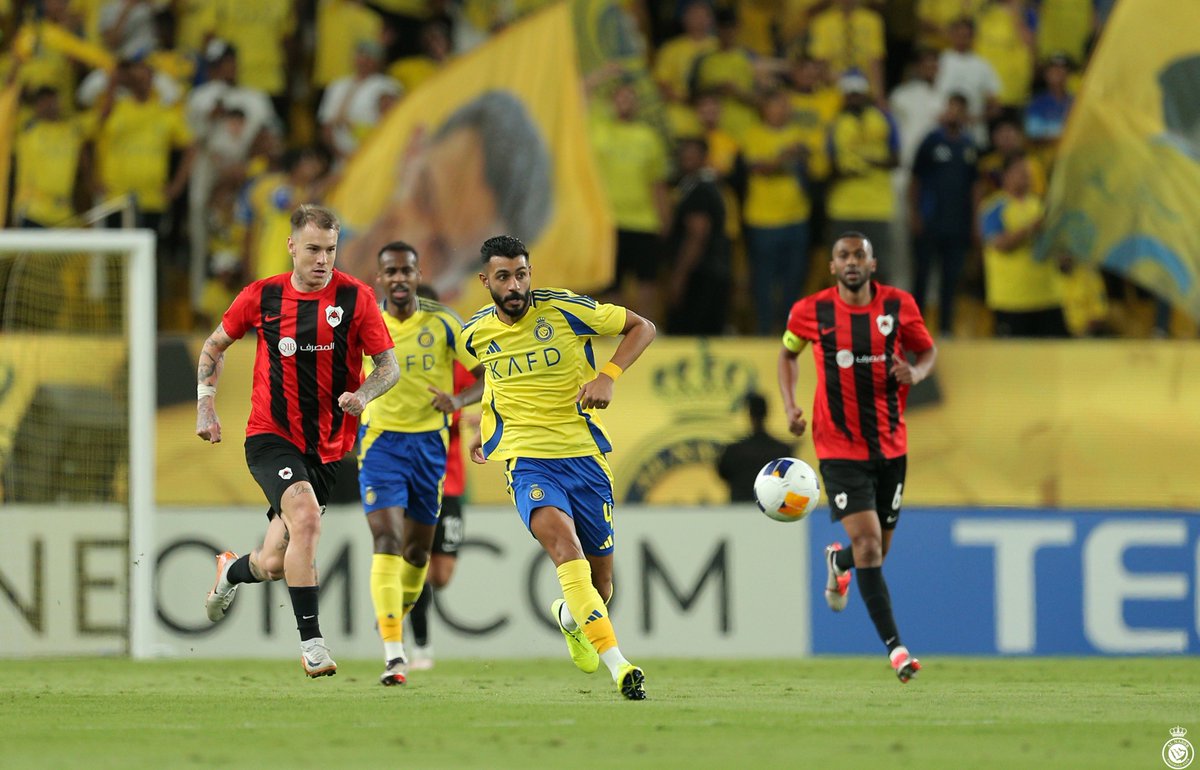 AlNassrFC's tweet photo. ⏱'63
#النصر 1 - 0 الريان
#النصر_الريان | #AlNassr_AlRayyan https://t.co/5y2L8bd0He