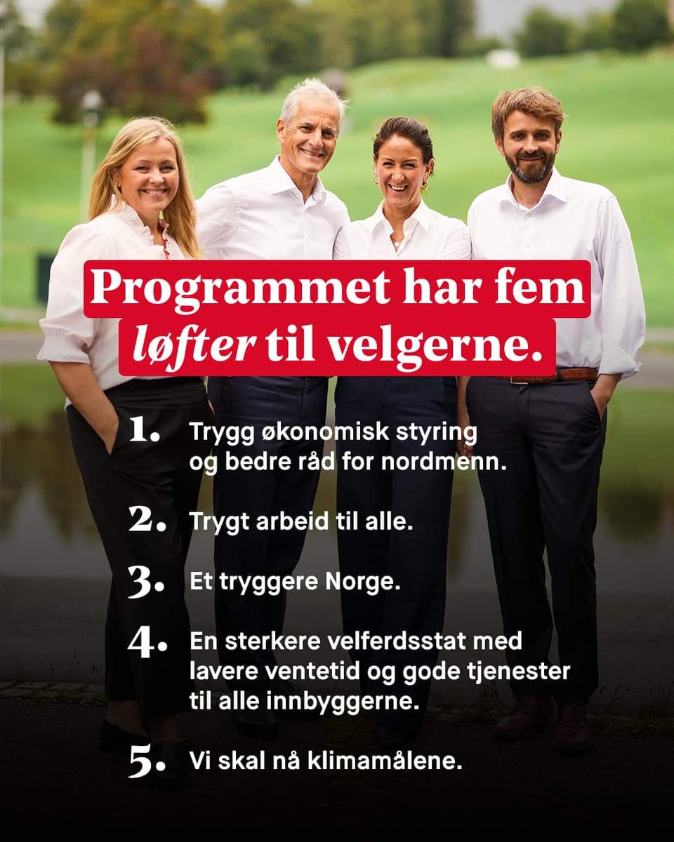 havardt's tweet photo. Ta gjerne en titt på det nye forslaget til partiprogram for @Arbeiderpartiet for 2025-2029 🌹

Du finner det på våre nettsider her:

https://t.co/CLz1RkqSoz https://t.co/dxrc33lF5G