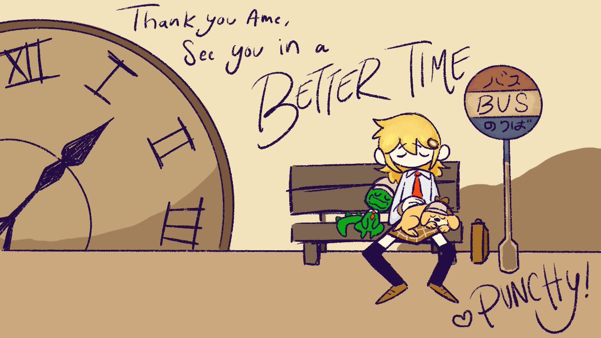 See you later, gator! 💛 #ameliaRT