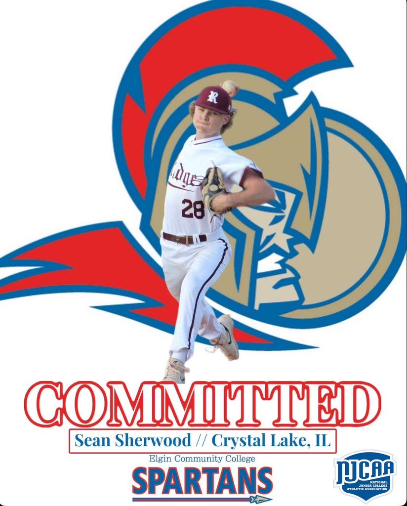 I am thrilled to announce my commitment to play baseball at Elgin Community College.  Grateful for the support of my coaches, teammates and family. Can’t wait for this next chapter!  Let’s go Spartans! #Committed <a href="/ElgCCBaseball1/">Coach Angelo</a> <a href="/Austin_Lovelady/">Coach Lovelady</a> <a href="/ridge_baseball/">PRHS Baseball - State - 08-1st, 14-4th, 21-2nd</a> <a href="/RaysIllinois/">GRB Rays-Illinois</a>