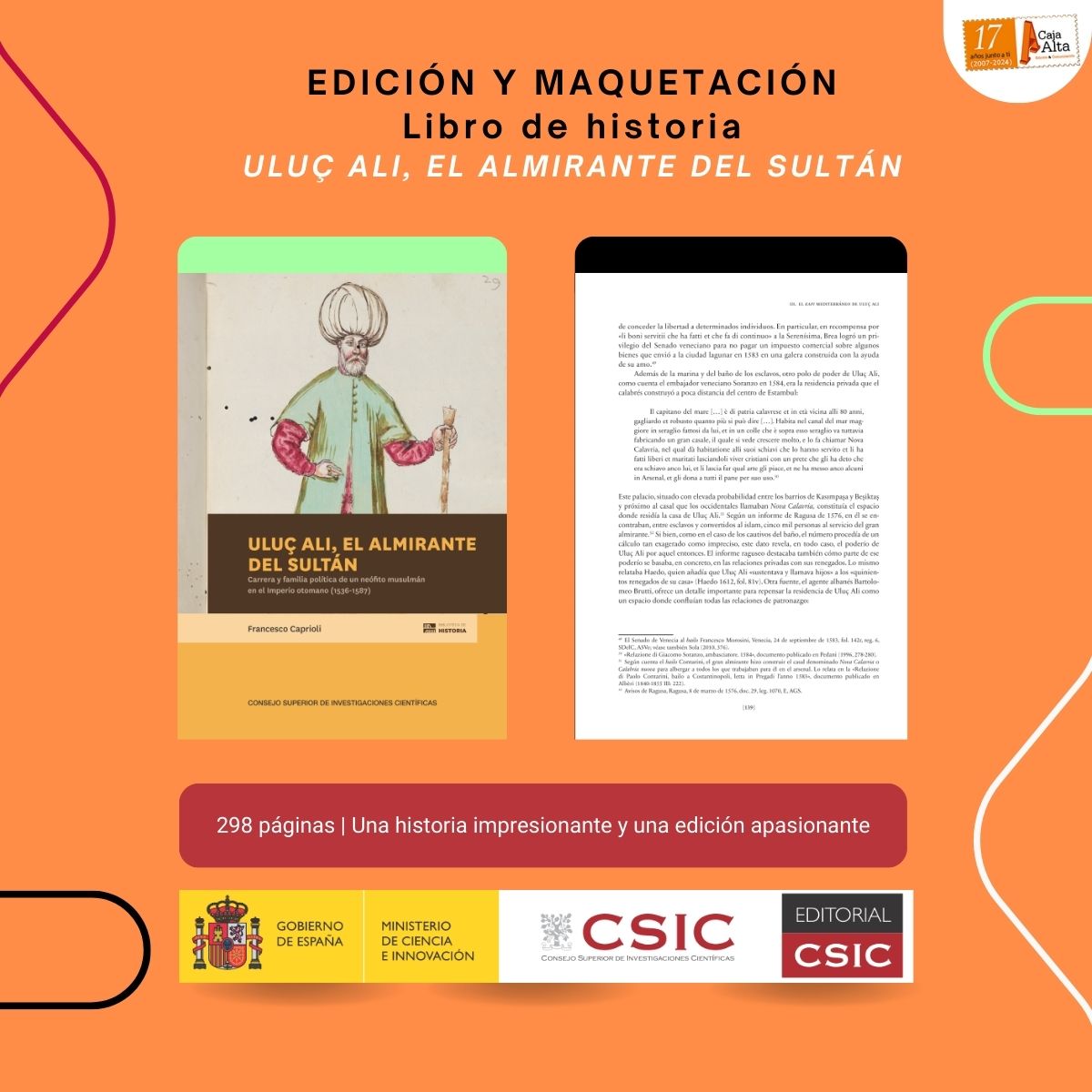 CAJAALTA's tweet photo. ➕1.
📙Coordinación, #edición, #maquetación, #corrección y creación de artes finales y PDF digital para internet.
💘 Nos encanta «hacer» #libros apasionantes.
🤝 Nos apasiona trabajar para clientes como la Editorial @Editorialcsic .
#servicioseditoriales #editorialservices #books https://t.co/mjxyrJsSYl