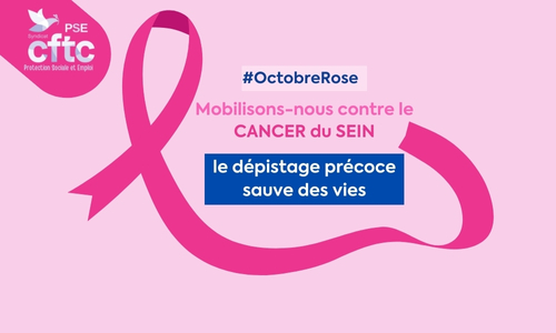fedecftcpse's tweet image. La #CFTC PSE se pare de rose en ce mois d'Octobre et se mobilise pour sensibiliser au dépistage du cancer du sein #octobrerose2024 Un dépistage précoce du cancer du sein sauve des vies ! Pensées à toutes les femmes qui luttent courageusement contre le cancer du sein 🎀
