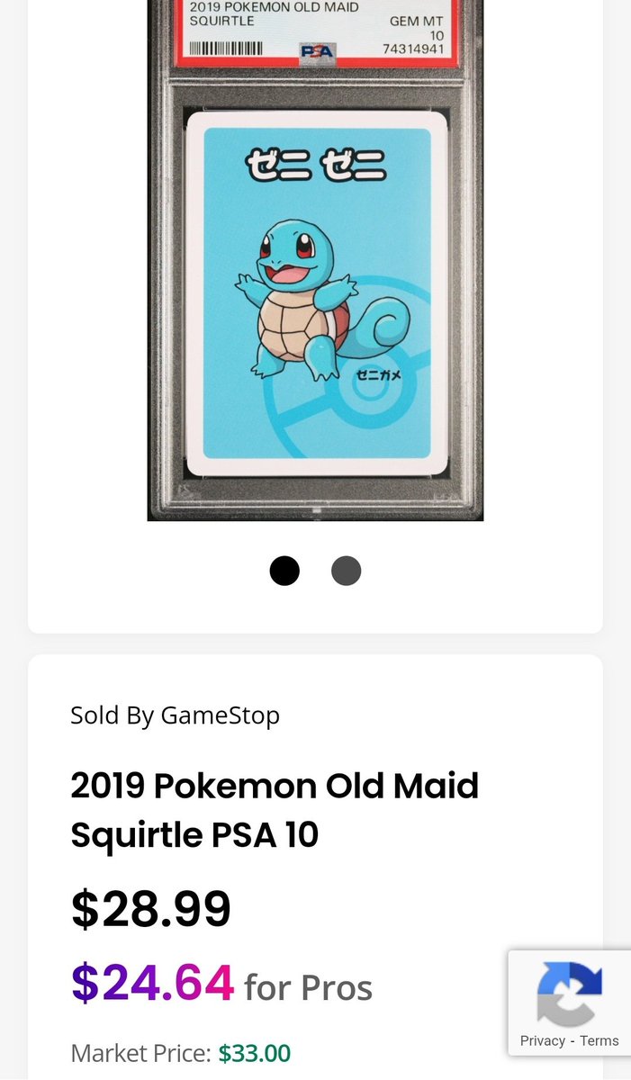 NegativeBananya's tweet photo. Mines
I love these ones... not a Pokémon card to play with but unique
#Pokémon $GME #GME #GamStop https://t.co/ON3D9YVcq5