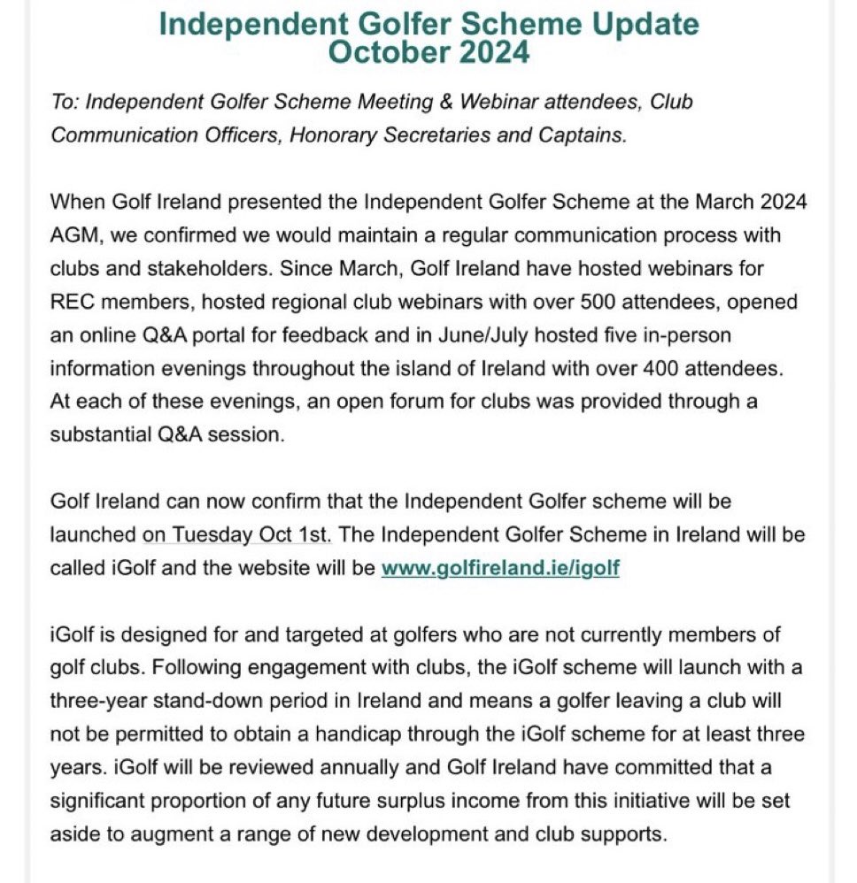 Irish Amateur golf info tweet media