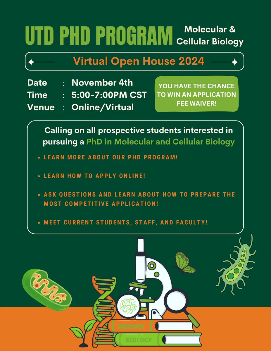 Interested in #gradschool? Come join me on Nov 4th! #utdallas #phd 

events.teams.microsoft.com/event/3d330577…