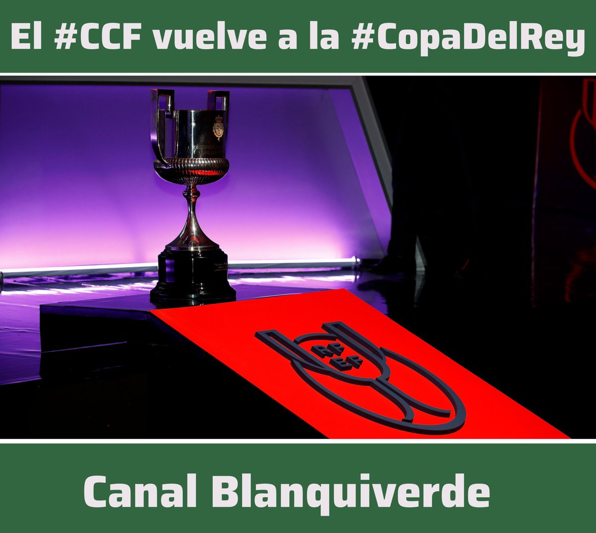 canblanquiverde's tweet photo. 🔜 El @cordobacf_ofi conocerá el 10 de octubre su rival en la 1ª ronda de la #CopaDelRey🏆. La eliminatoria a partido único la disputará como visitante ante un rival de #TerceraRFEF o #segundaRFEF (lo más probable) el 29, 30 o 31 de octubre.
#futmasc #CCF2425 https://t.co/Ox3kapRslu