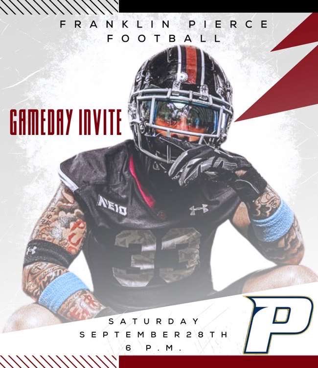 Jake Bourque “7” (@jakebourque51) on Twitter photo Thank you for the game day invite <a href="/Ravens_FB/">Franklin Pierce Football</a> <a href="/CoachZMcBride/">Zach Mc Bride</a> <a href="/_CoachPike/">CoachPike</a> Thank you for the game day invite <a href="/Ravens_FB/">Franklin Pierce Football</a> <a href="/CoachZMcBride/">Zach Mc Bride</a> <a href="/_CoachPike/">CoachPike</a>