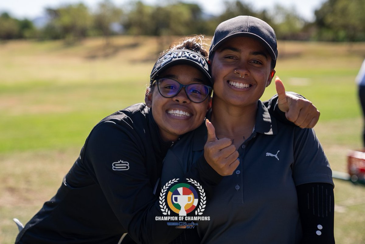 GolfRSA's tweet image. 2024 #ChampionOfChampions – A-DIVISION WOMEN
69 Cara Ford
70 Isabella Ferreira
72 Lucia Mhlabane; Gina da Silva
77 Crystal Beukes; Elru Botha

#golfrsa #itstartshere #championsleague