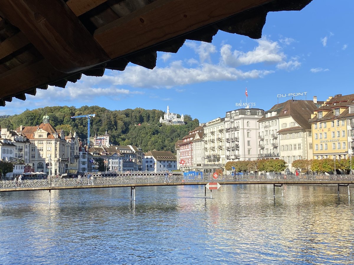 meedya's tweet photo. Headed to #Switzerland and beautiful #Lucerne before heading into the Alps https://t.co/2v7GbCmweJ