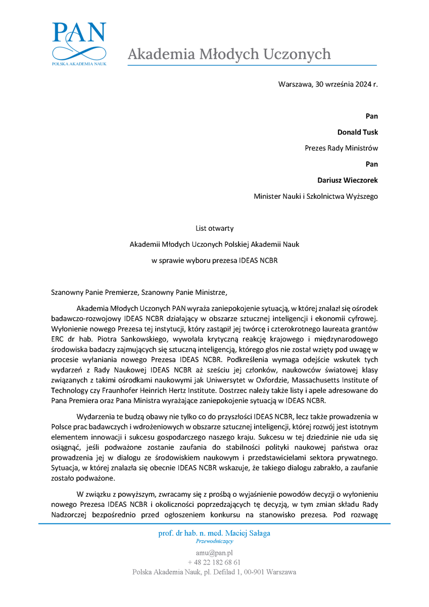 Akademia Młodych Uczonych PAN tweet media