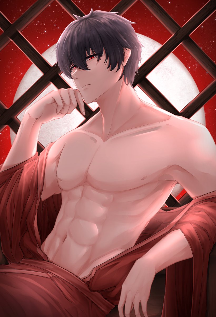 💙Blue💙 or❤️Red❤️Version? 
#OC #xppen #CLIPSTUDIOPAINT #animedigitalart #originalcharacterart