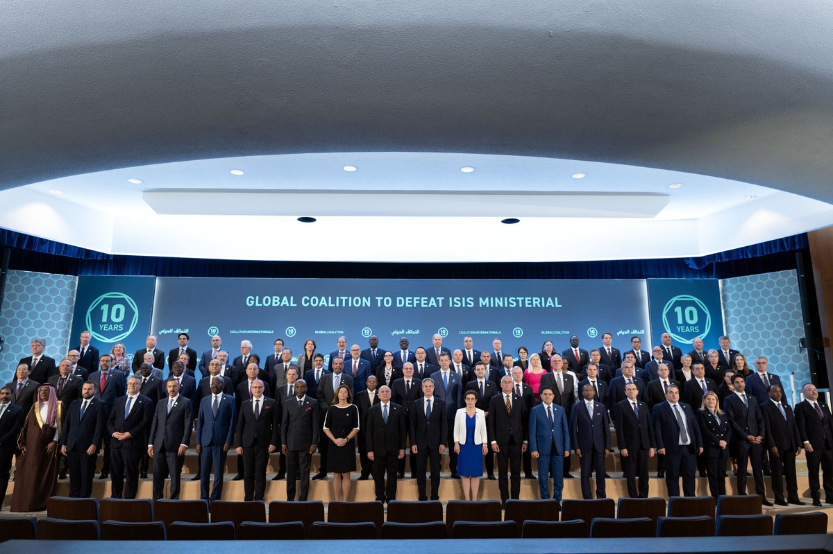 My message to our D-ISIS Coalition partners 10 years into our fight: We can take pride in our accomplishments, but we must evolve as the challenge evolves. We must not let up in this moment, but recommit to our common mission to decisively defeat ISIS and protect our people.