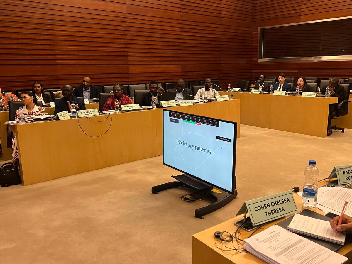 Commissioner <a href="/Bankole_Adeoye/">Amb. Bankole Adeoye</a> welcomed members of the 1st Cohort of the newly established #WiseYouth Network, who are undertaking a four-day Orientation and Training on Preventive Diplomacy and Mediation <a href="/_AfricanUnion/">African Union</a> HQ. The network, comprising 20 members and 5 experts, 1/2