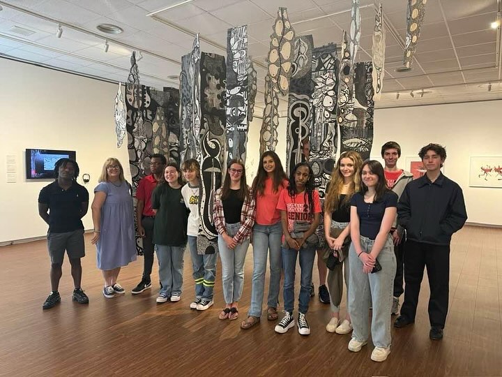Last week,  the NFC high school art class took a  field trip to the FSU Museum of Fine Art. They were able to view the artwork, have lunch in the  Suwanee Room, and take a walk through campus. These field trips are a highlight for our high school art students.