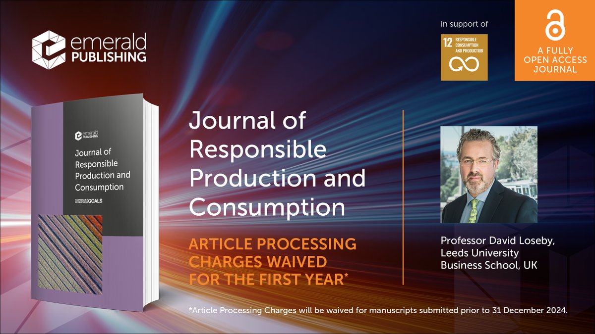 Do you have research that contributes to the achievement of the <a href="/UN_SDG/">UN Sustainable Development Group 🇺🇳</a>?   ♻️ The #OA JRPC journal is seeking content that supports #sustainable and #development goals. 🌱Topics cover #environmental sustainability, circular #economy, logistics &amp; more👉: bit.ly/3TITwHC