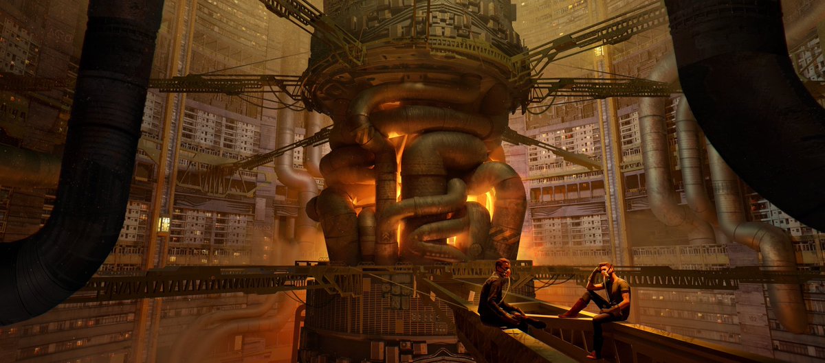 Some of the latest images from my personal project - Stacks #conceptart