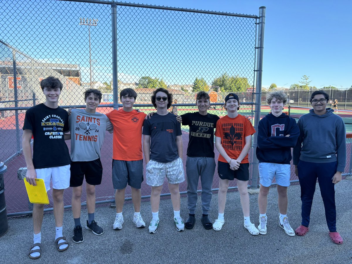 Great afternoon supporting Our girls tennis team. <a href="/STCEBoosters/">STCE Athletic Booster</a>