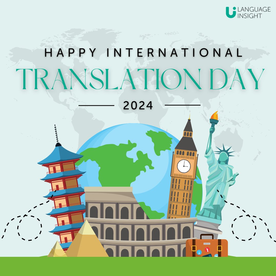 LanguageInsight's tweet photo. Happy International Translation Day everyone! #ITD2024 https://t.co/EbKgYOUOVm