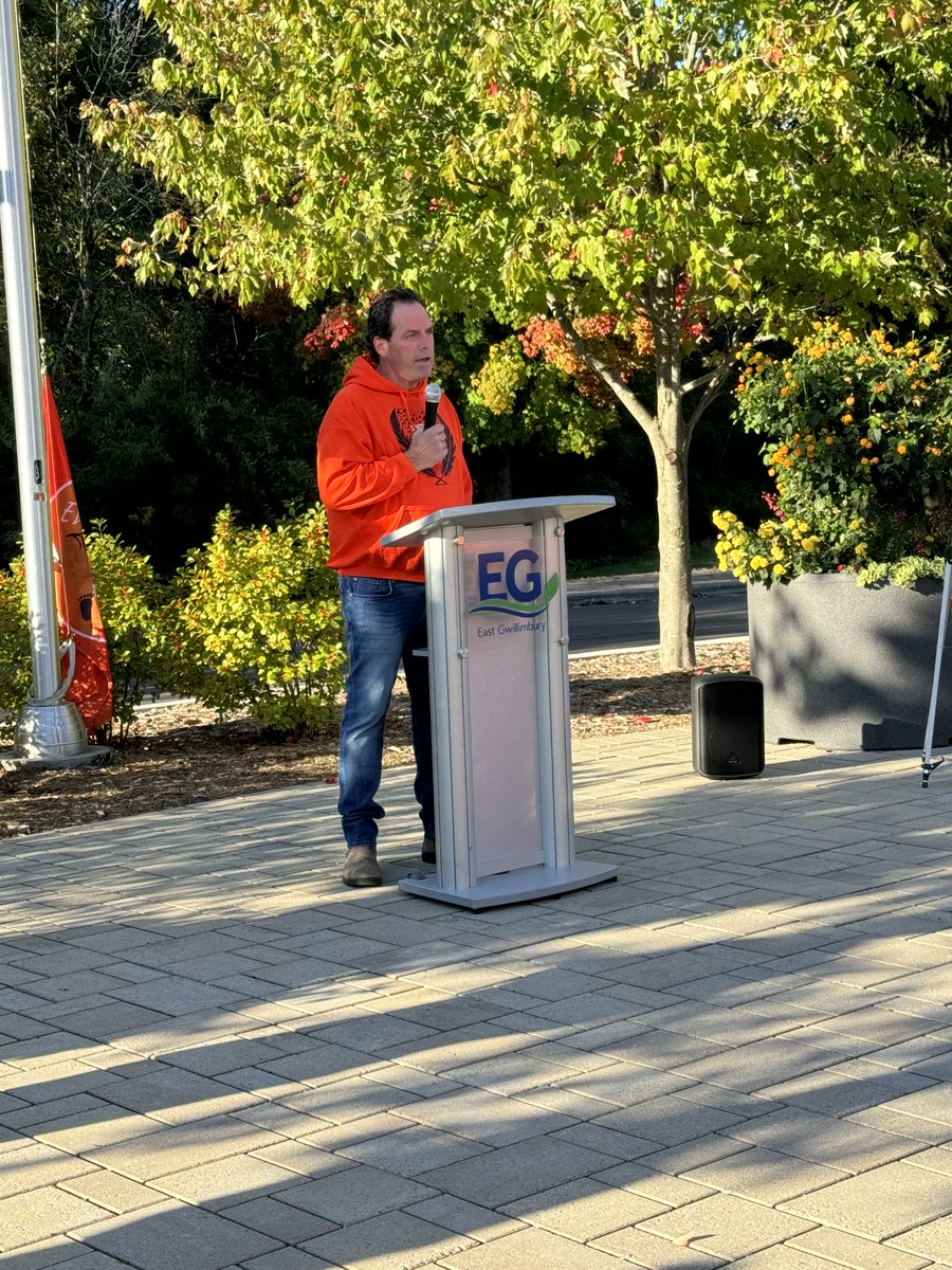 EG_FES's tweet image. Today we gathered together to reflect, remember, honour and commemorate the history of the residential school system.  🧡

This day honors not only residential school survivors, but all the children who never made it home, as well as their families and communities.🧡…